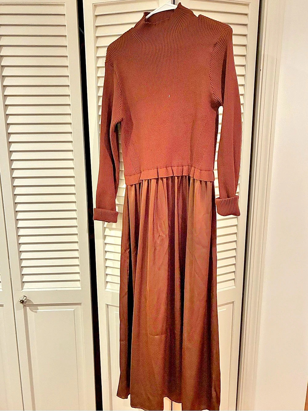 Brown Maxi Dress Like New
